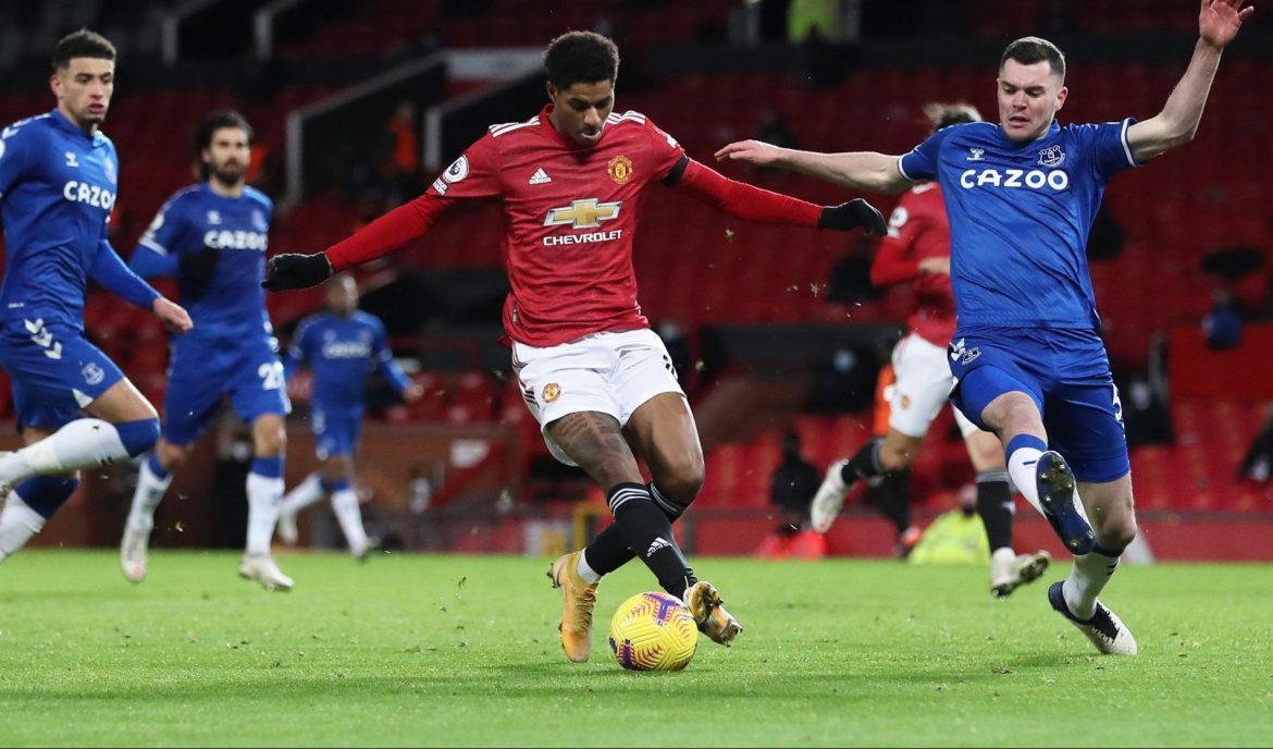 Marcus Rashford scores in friendly